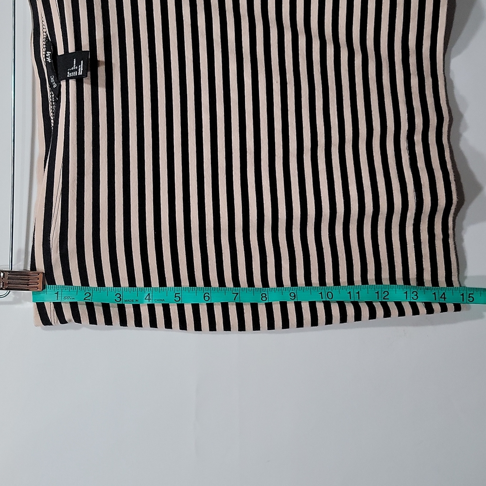 H&M striped mini skirt (L) - Picture 5 of 5